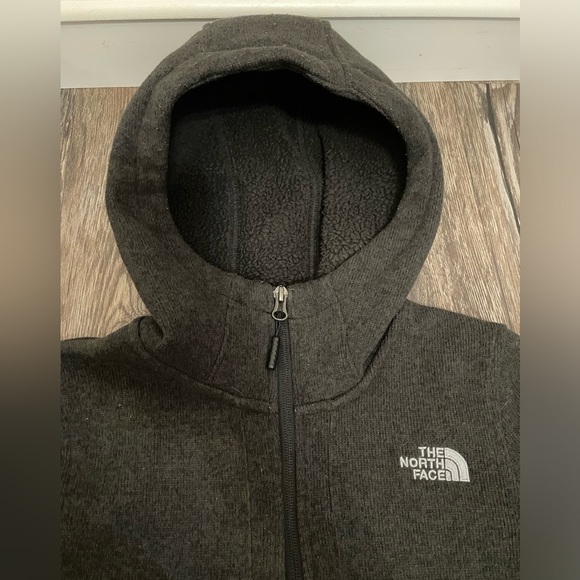 The North Face Women’s Sweater Fleece Peacoat Hoodie – Size Small - Picture 4 of 7